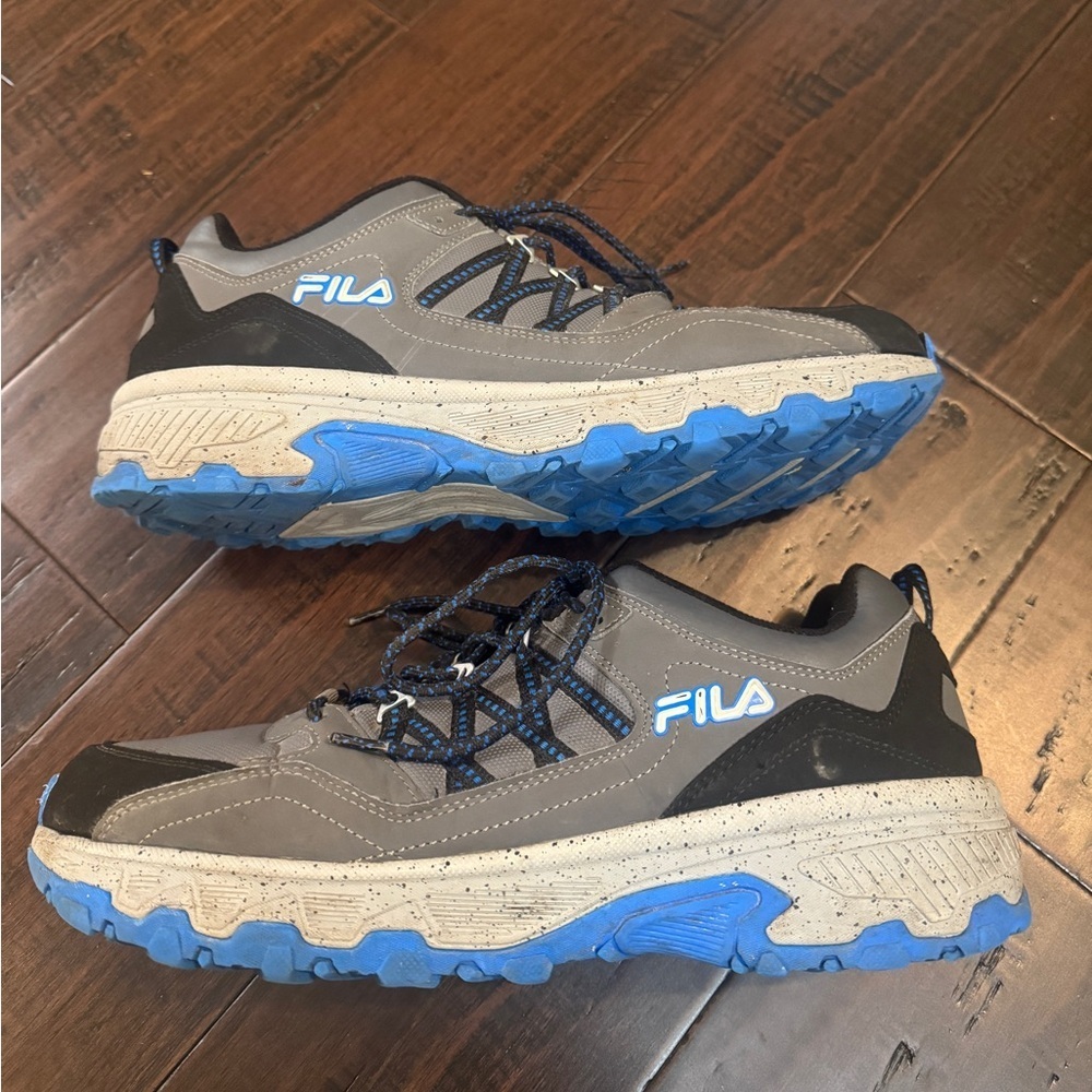 FILA mens unrivaled trail running shoes outdoor hiking gorpcore sneakers size 12 - Picture 3 of 11